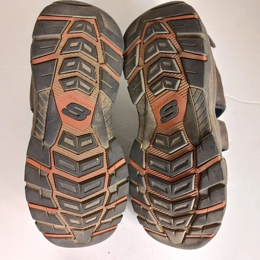 Poshmark: Skechers Relaxed Fit Fisherman Sandals Brown 7